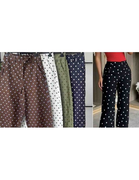 Pantalón lunares