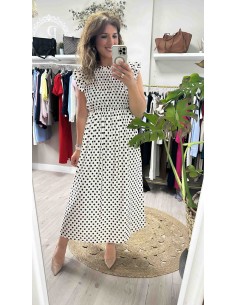 Vestido lunares nido