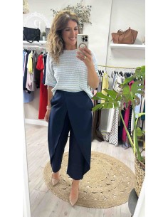 Pantalón capa recto