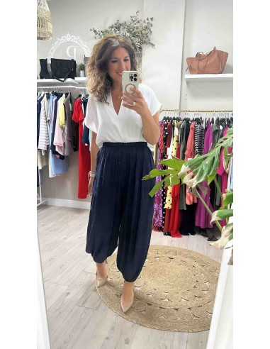 Pantalón aladin flores