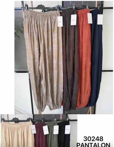 Pantalón aladin flores