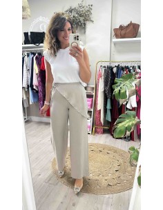 Pantalón pañuelo tachas