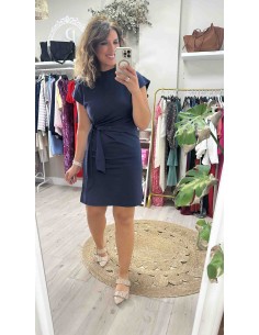 Vestido nudo corto 2