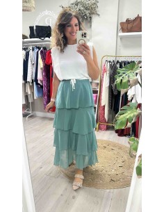 Falda volantes