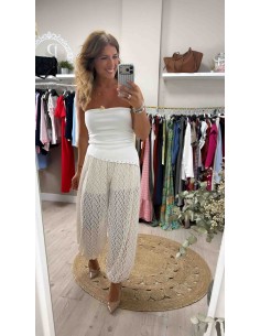 Pantalon Encaje