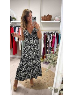 Vestido cebra