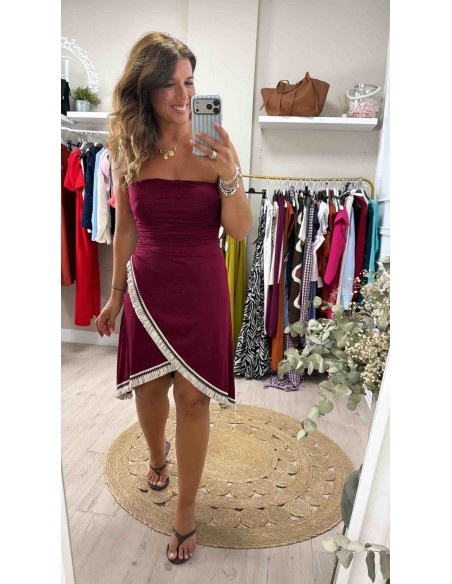 Vestido Amara flecos