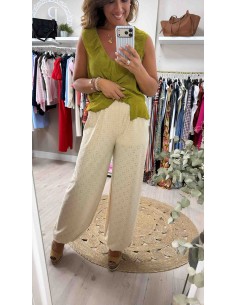 Pantalon perforado 2