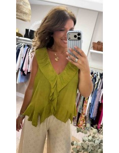 Camisa bambula pico