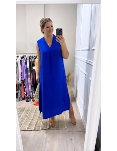 Vestido pico fluido