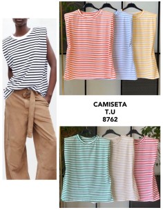 Camiseta rayas colores 2