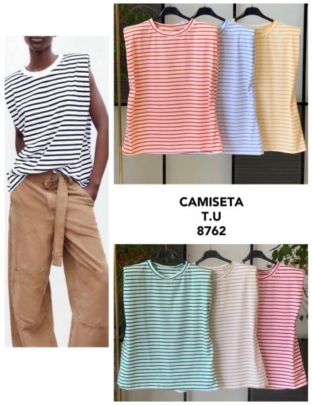 Camiseta rayas colores
