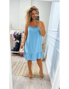 Vestido vaquero tirantas