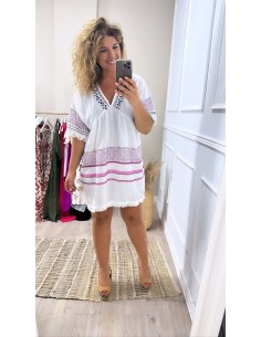 Vestido corto azteca