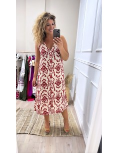 Vestido camisero azteca 2