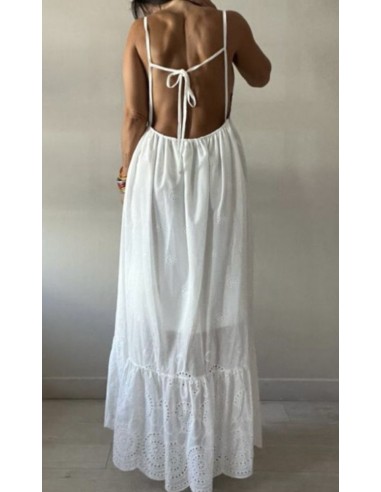 Vestido azteca espalda