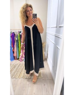 Vestido bicolor 2