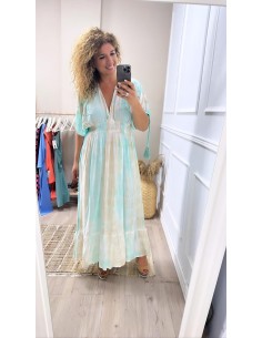 Vestido Boho bordados