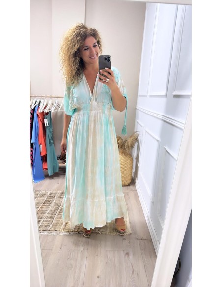Vestido Boho bordados