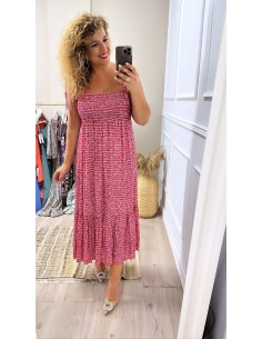 Vestido nido tirantas rojo