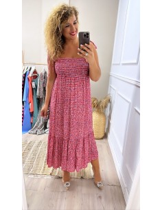 Vestido nido tirantas rojo 2
