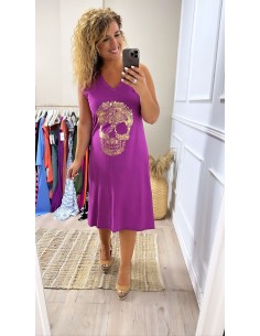 Vestido carabela dorada 2