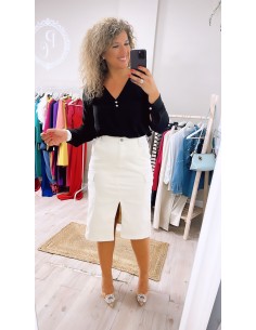 Camisa botoncitos pliegue 2