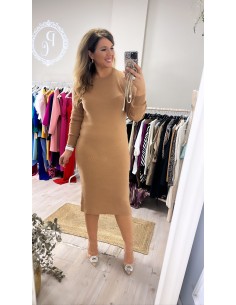 Vestido punto midi Tomasa