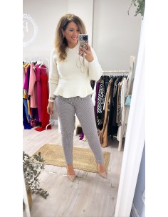 Jersey peplum