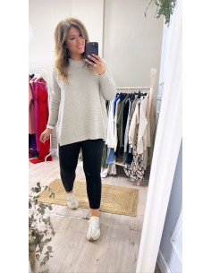 Jersey oversize rayas