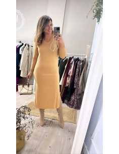 Vestido básico punto pico